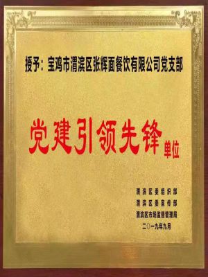 黨建引領先鋒單位